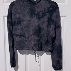 ACTA Tie-Dye Cropped Hoodie